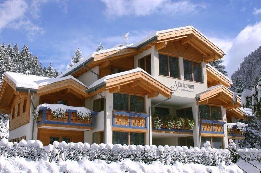 Color Home Suite Apartments Predazzo Exterior photo